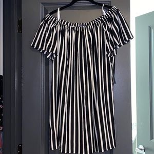 French Connection strapless dress